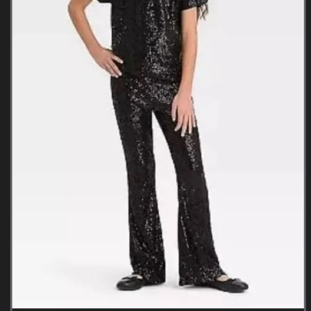 Art Class Black Formal Sequin Pants